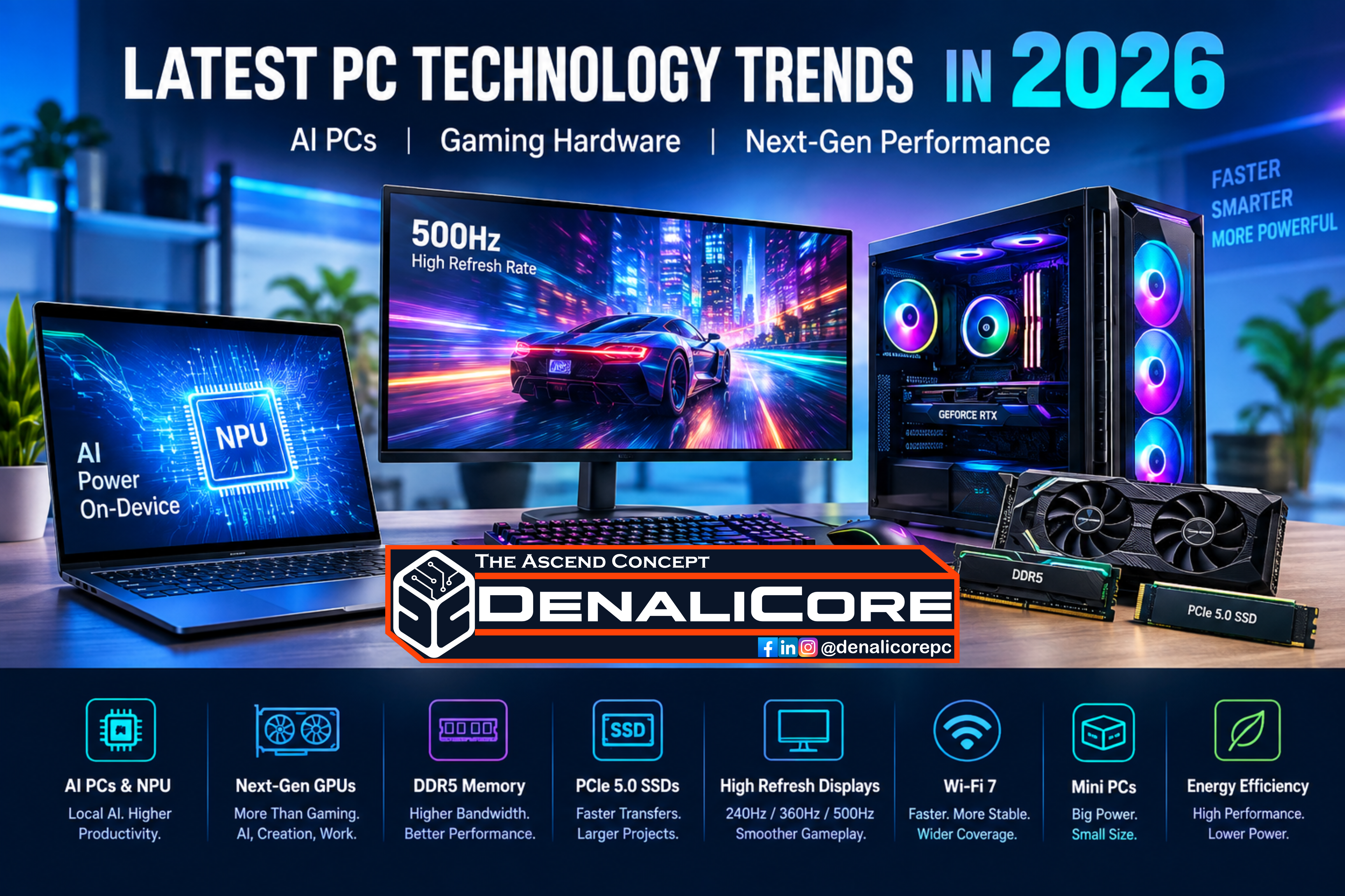 Latest PC Technology Trends in 2026: AI PCs, GPUs, RAM & More